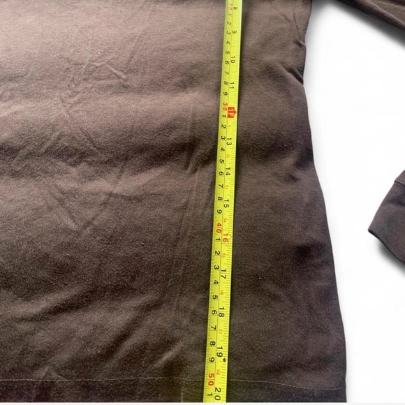 Polo Ralph Lauren brown turtleneck long sleeve top size M classic neutral basic - Picture 4 of 7